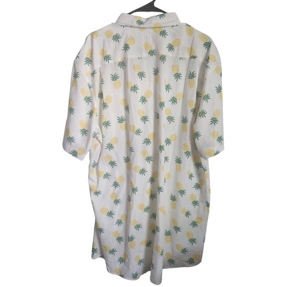 Tipsy Elves Pineapple Parade Hawaiian Swinger Shirt Mens Size XXL - Picture 6 of 7